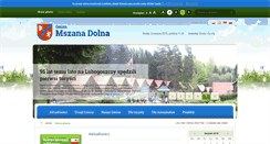 Desktop Screenshot of mszana.pl